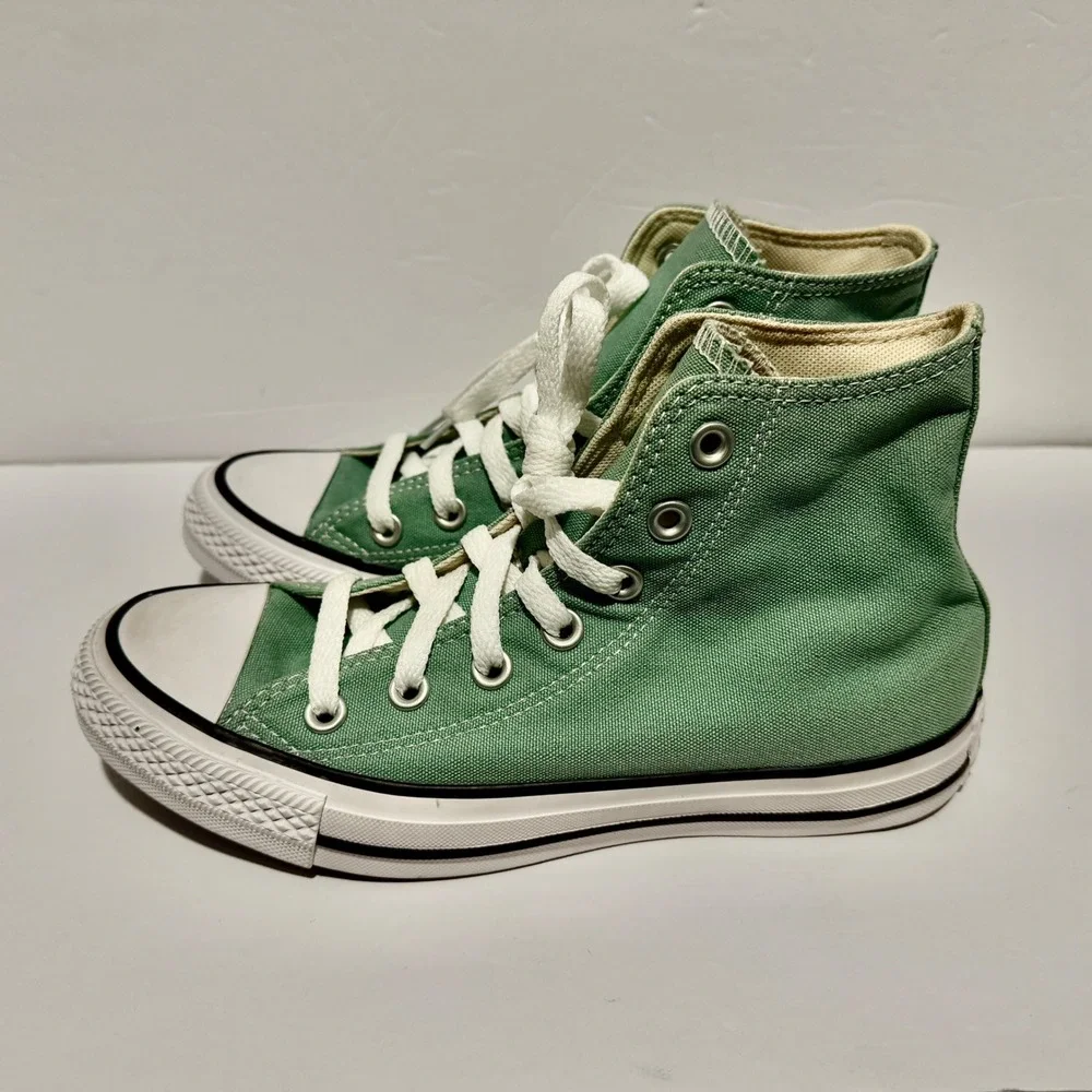 Converse Chuck Taylor All Star High‎ Top Herby Green Sneakers Mens 4.5 W 6.5 NIB